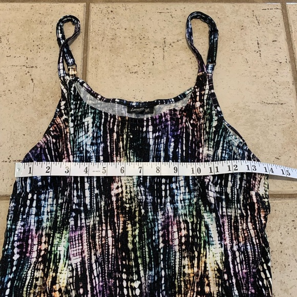 LoveSick Multi-Color Abstract Print Romper - Size 1 - Picture 3 of 8